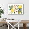 Citrus Summer I v2 by Kristy Rice 23-in. W x 16-in. H. Canvas Wall Art Print Framed in Grey